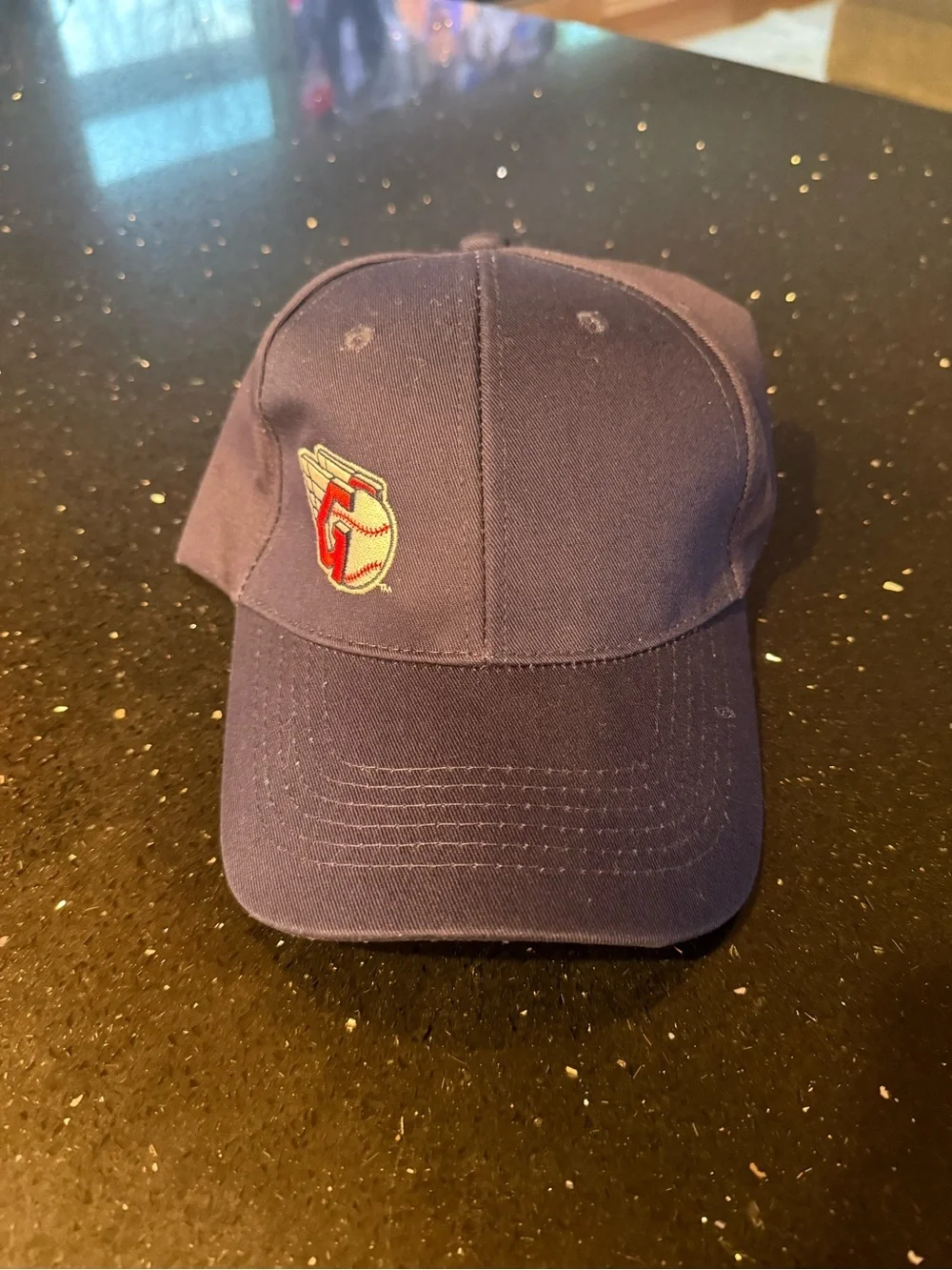 Cleveland Guardians Baseball Cap with Embroidered Baseball Logo